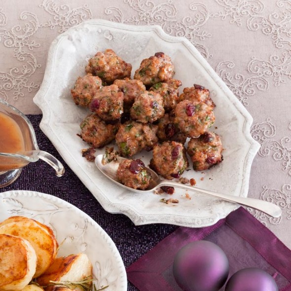 Cranberry Stuffing Balls