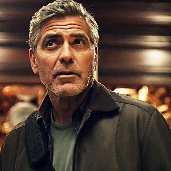 George Clooney Tomorrowland poster
